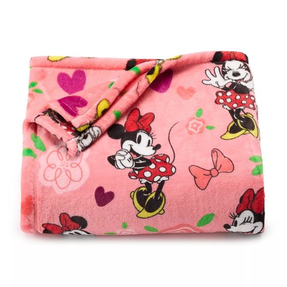 The Big One | Bedding | New Disney Minnie Mouse Soft Plush Throw ...